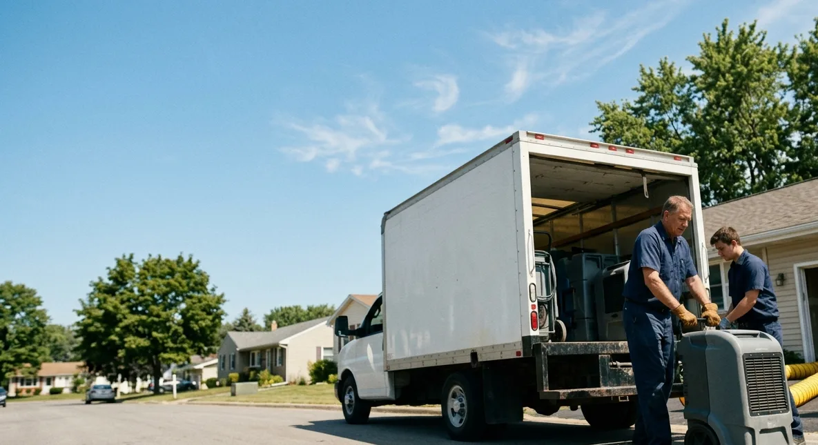Water Damage Cleanup in Red Bluff, CA near me